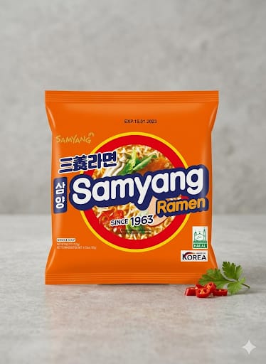 Samyang Orijinal Ramen (Klasik Noodle Çorbası)