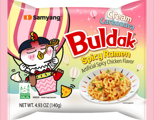 Samyang Buldak Kremalı Carbonara (Cream Carbonara) Ramen